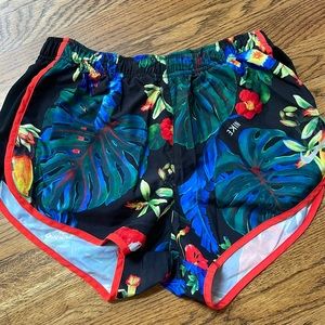 Tropical Nike Dri-Fit shorts, Large.